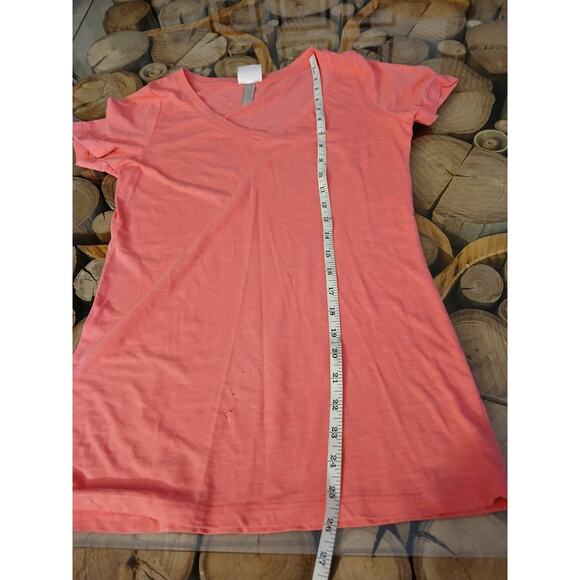 Kings of Cole V-neck T-shirt Bling Wing Back Angel Wings Pink Small AS IS - Picture 5 of 8